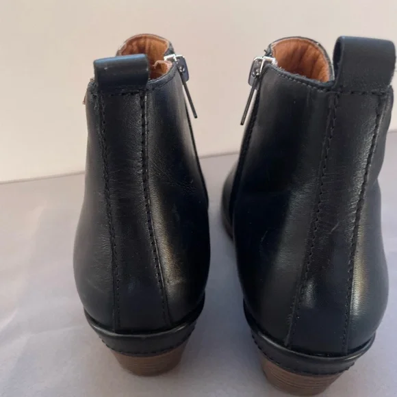 Pikolinos Womens Rotterdam Ankle Boots 902-8947 Black Leather Size 39 Eur/US 8.5 - Picture 7 of 11